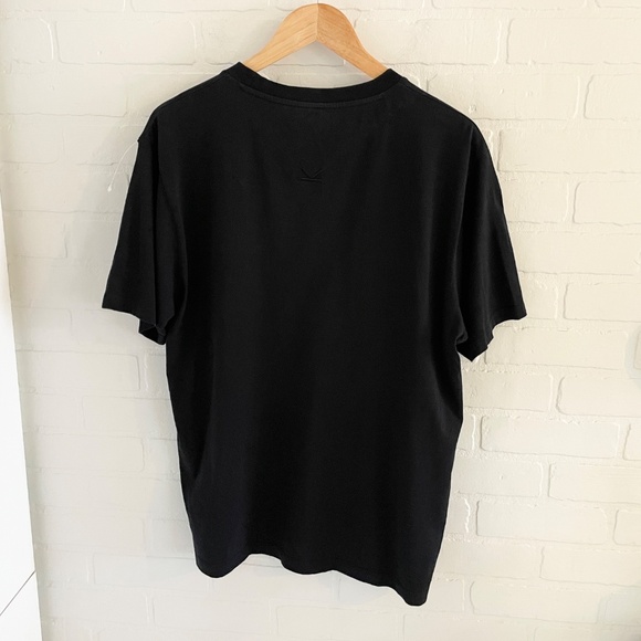 Kenzo Paris Men’s Tee Black Cotton blend Minimalist Elevated Basic Luxury Sz L - Picture 10 of 10